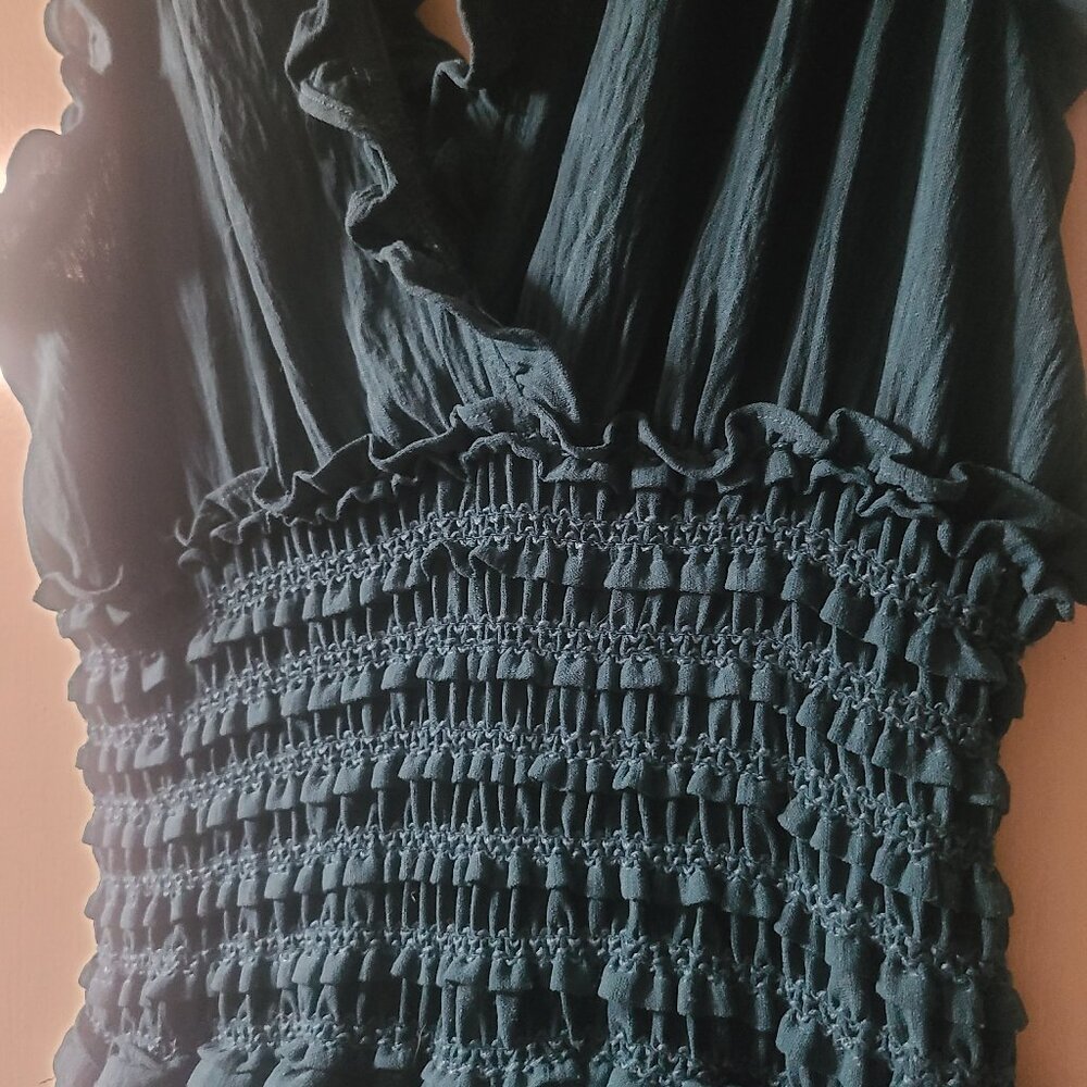 Dark Teal Romper by Max Studio London size Small